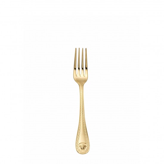 Forchetta da tavola Rosenthal Versace Medusa Gold