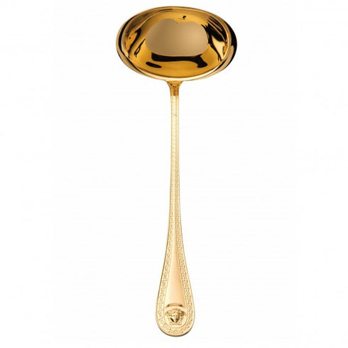 Rosenthal Versace Medusa Gold Soup Ladle