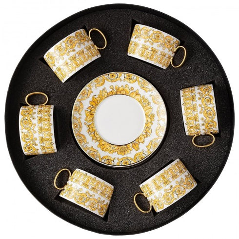 Rosenthal Versace Medusa Rhapsody Set aus 6 Teetassen