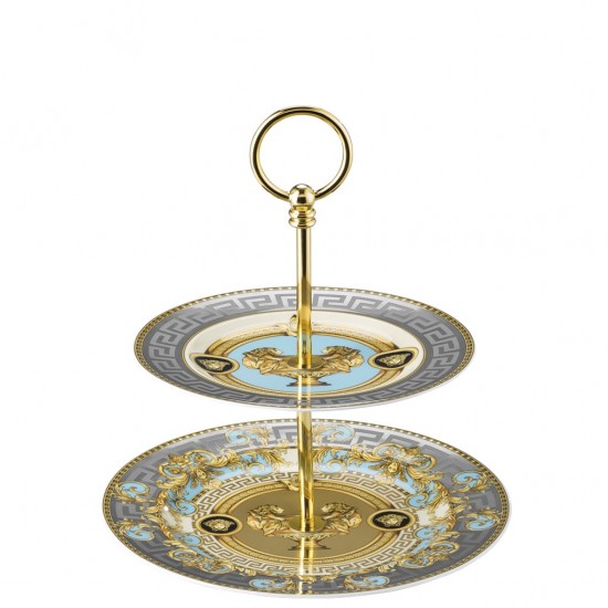 Rosenthal Versace Prestige Gala Bleu Etagere