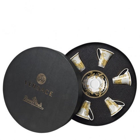 Rosenthal Versace Prestige Gala Set 6 Espresso-Tassen