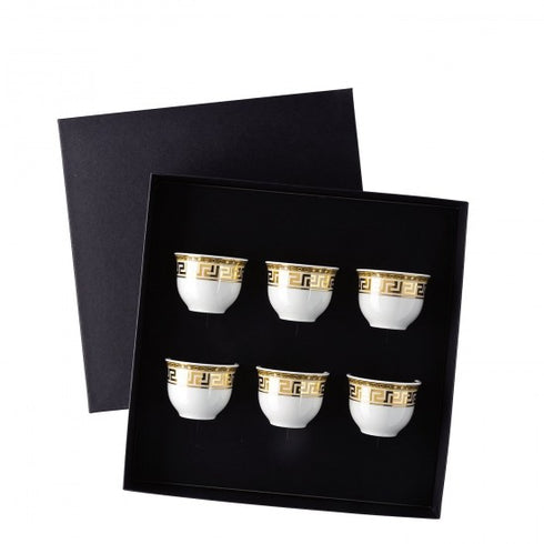 Rosenthal Versace Prestige Gala Set 6 Kleine Tassen