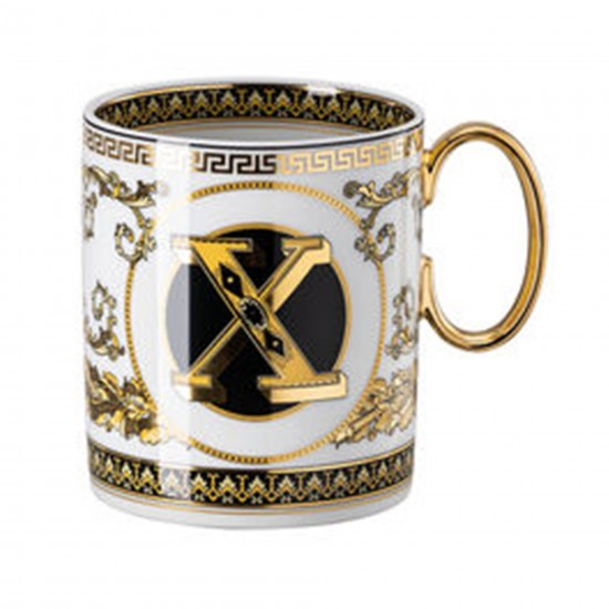 Rosenthal Versace Virtus Alphabet Mug - T23