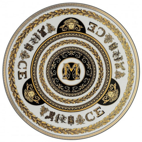 Rosenthal Versace Virtus Alphabet Service Plate - T13