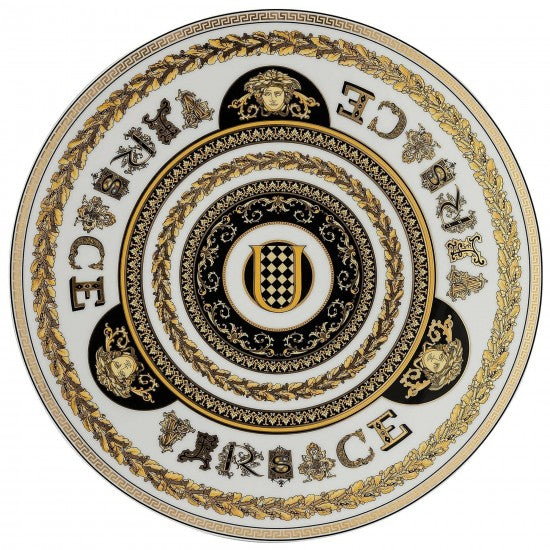 Rosenthal Versace Virtus Alphabet Service Plate - T20