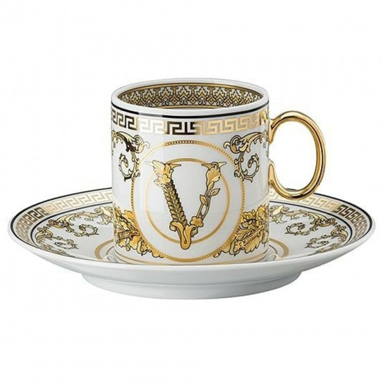 Tazza da caffè espresso Rosenthal Versace Virtus Gala White