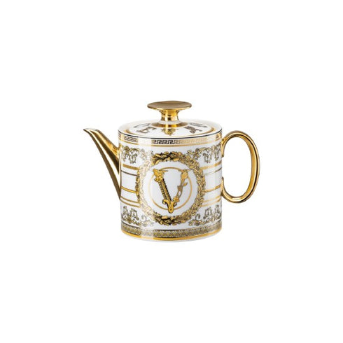 Rosenthal Versace Virtus Gala White Teapot