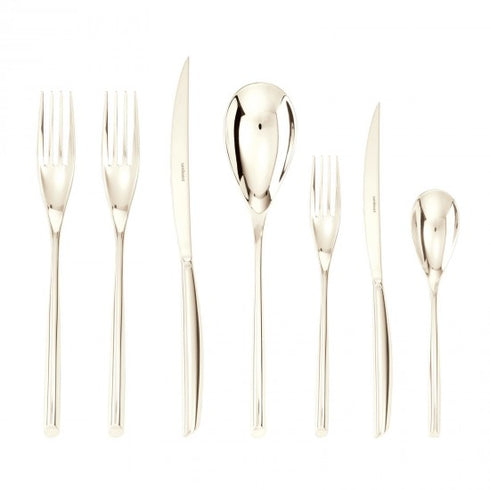 Sambonet Bamboo Cutlery Set x12 Mirror PVD Champagne