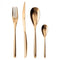 Sambonet Bamboo Cutlery Set x6 Mirror PVD Copper