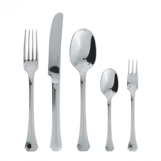 Set di posate Sambonet Deco x6 manico massiccio - T1