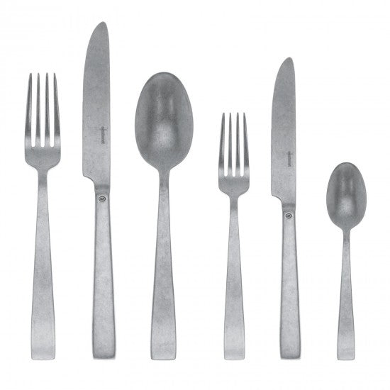 Sambonet Flat Cutlery Set x6 Vintage - T2