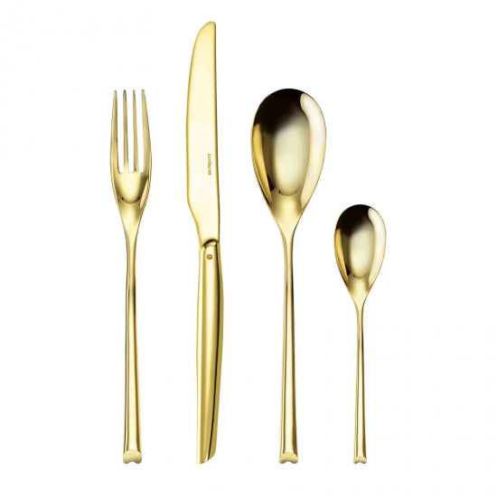 Sambonet H-Art Set di posate x6 oro PVD a specchio