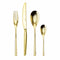 Sambonet H-Art Cutlery Set x6 Mirror PVD Gold