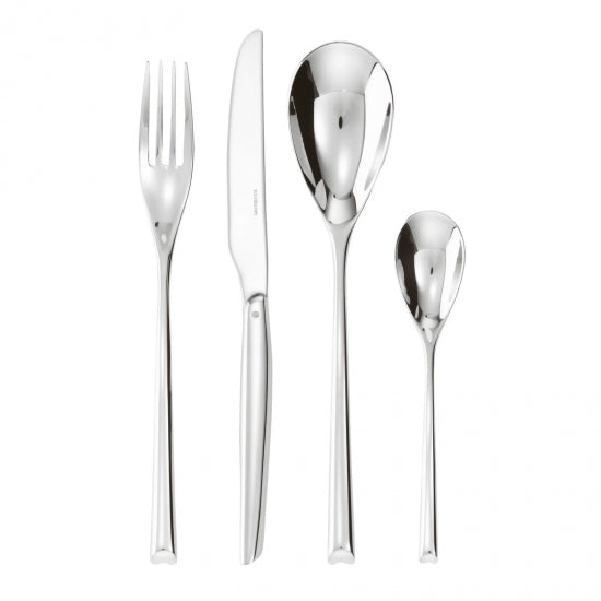 Set di posate H-Art Sambonet x6 in acciaio argentato