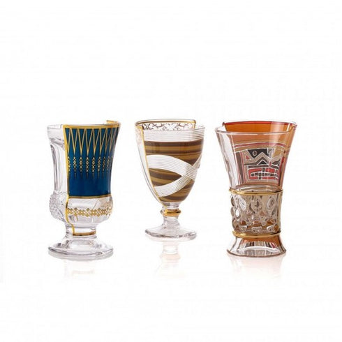 Seletti Hybrid Pannotia Set 3 Cocktail Glasses