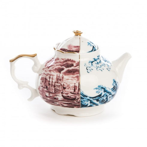 SELETTI HYBRID SMERALDINA TEAPOT