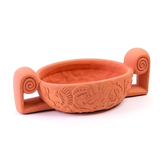 Seletti Magna Graecia Terracotta Vase Centerpiece