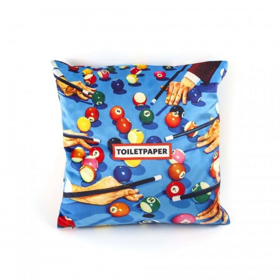 SELETTI TOILETPAPER SNOOKER CUSHION