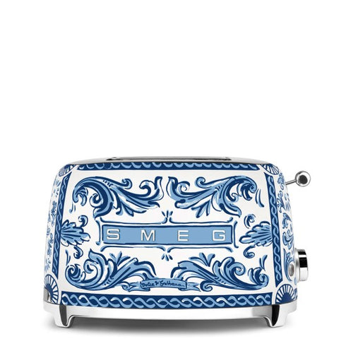 Smeg 2-Slice Toaster Dolce&Gabbana Blu Mediterraneo