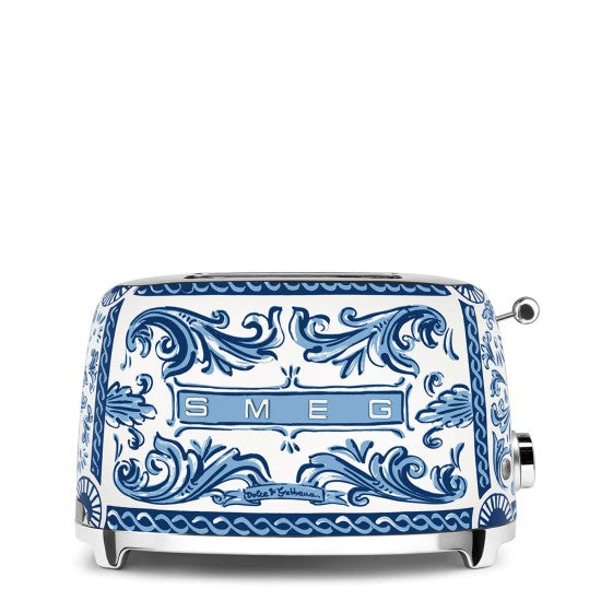 Tostapane Smeg a 2 fette Dolce&Gabbana Blu Mediterraneo