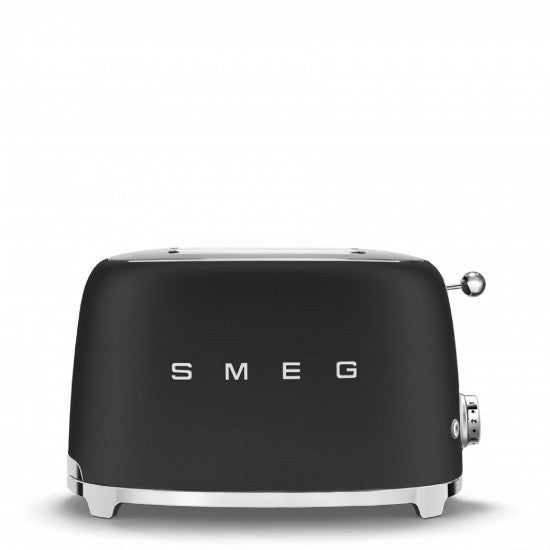 Smeg 2 Slice Toasters Matt Black