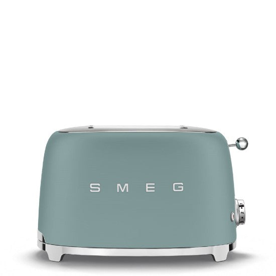 Smeg 2 Slice Toasters Matt Emerald Green