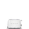 SMEG 2 SLICE TOASTERS  WHITE