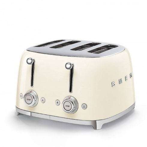 Smeg 4X4 Toaster Cream