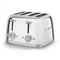 Smeg 4X4 Toaster Inox Steel