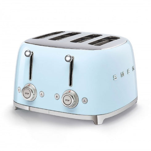 Smeg 4X4 Toaster Pastel Bleu