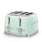 Smeg 4X4 Toaster Pastel Green