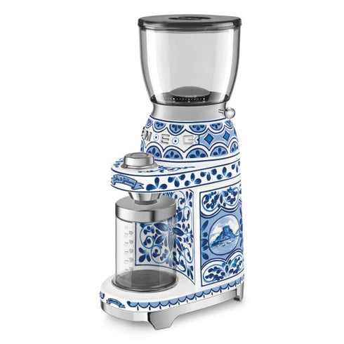 Smeg Coffee Grinder Dolce&Gabbana Blu Mediterraneo