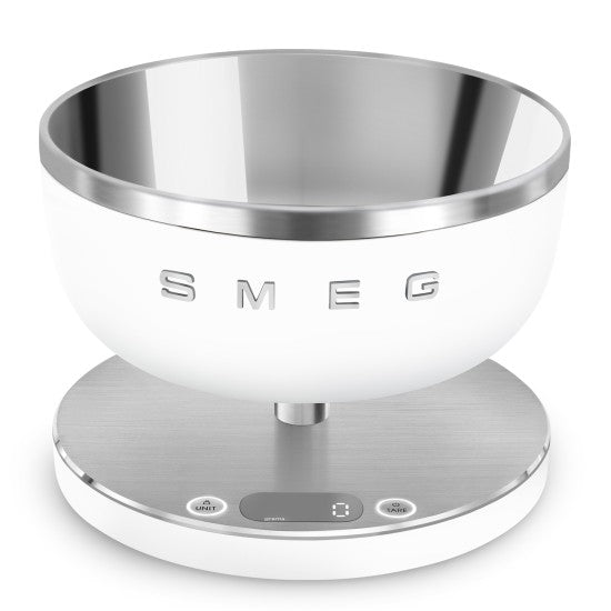 Bilancia da cucina digitale Smeg Bianco opaco