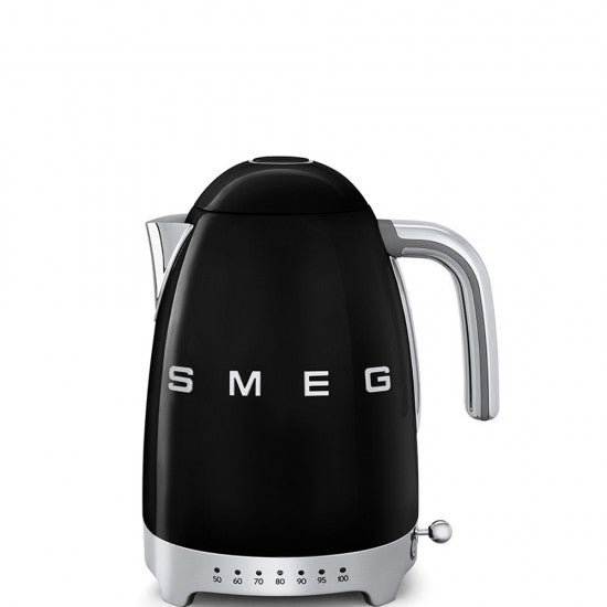 Bollitore elettrico Smeg stile retrò anni '50 Estetica nera