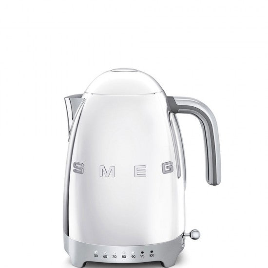 Bollitore elettrico Smeg stile retrò anni '50 estetico in acciaio inox