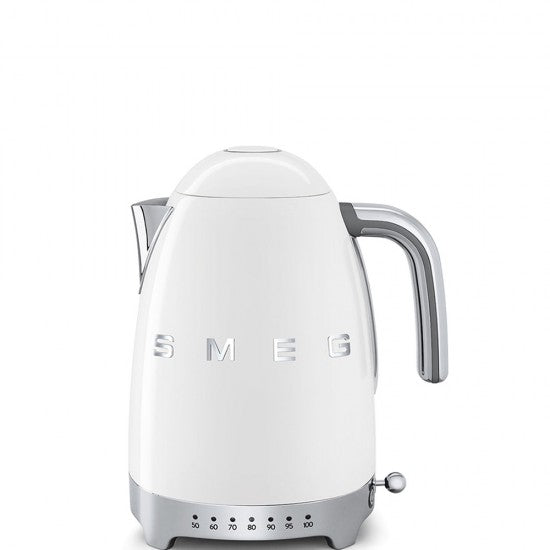 Bollitore elettrico Smeg stile retrò anni '50 Estetica Bianco