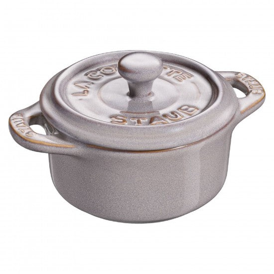 Staub Set 6 Mini Cocotte 10 Grigio Antico