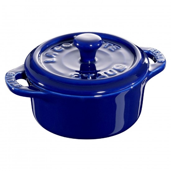 Staub Set 6 Mini Cocotte 10 Blu Scuro