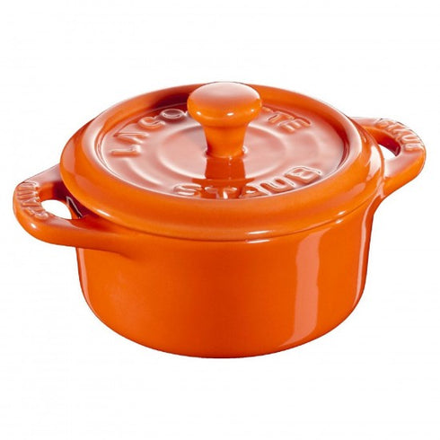 Staub Set 6 Mini Cocotte 10 Orange