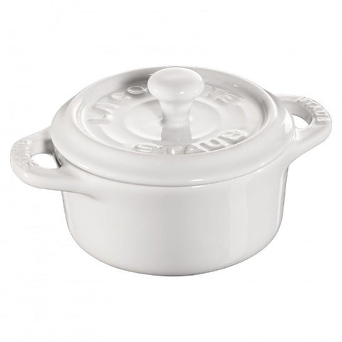 Staub Set 6 Mini Cocotte 10 White