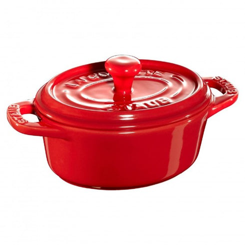 Staub Set 6 Mini Cocotte Oval 11 Cherry