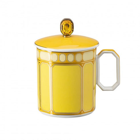 Swarovski x Rosenthal Signum Jonquil Mug with lid