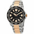 Citizen AW1524-84E Men's Eco-Drive Watch - 46mm Black Dial, Two-Tone Stainless Steel Bracelet