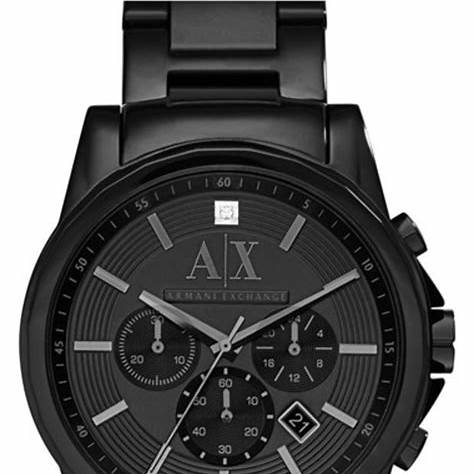 Armani Exchange AX4183 Men's Chronograph Black Stainless Steel Watch