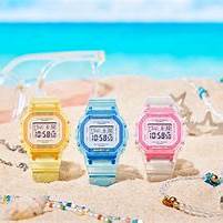 Casio BABY-G BGD-565SJ-7ER Women's Digital Watch - 38mm Translucent Resin, Shock Resistant