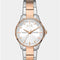 Reloj de acero inoxidable bicolor para mujer Armani Exchange AX5258