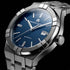 Maurice Lacroix AI6008-SS002-430-1 Men's Aikon Automatic 42mm Watch, Blue Dial, Stainless Steel Bracelet