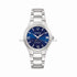 Bulova Lady Sutton Automatic 96L319 Women's Watch - 34mm Stainless Steel Case, Blue Dial, Stainless Steel Bracelet