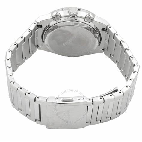 Seiko SSB451P1 Men's Chronograph Watch, Silver Dial, Stainless Steel Bracelet