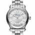 Chopard Happy Sport 33mm Automatic Women's Watch, Silver Dial, Floating Diamonds